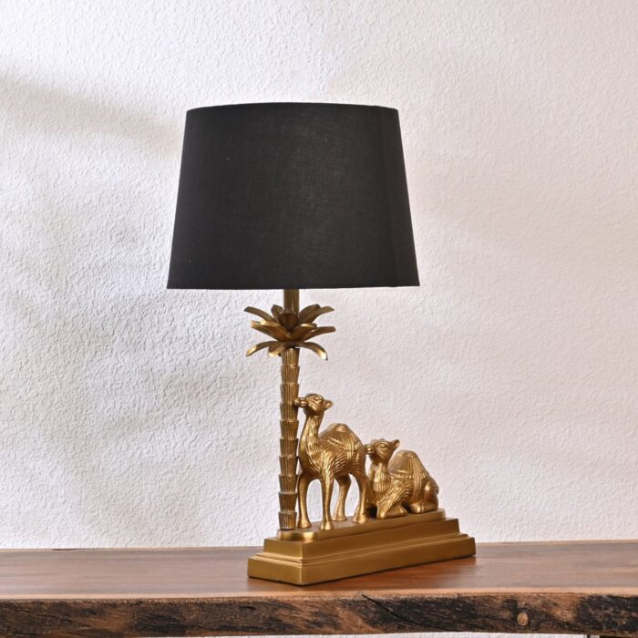 Camel & Palm Tree Table Lamp