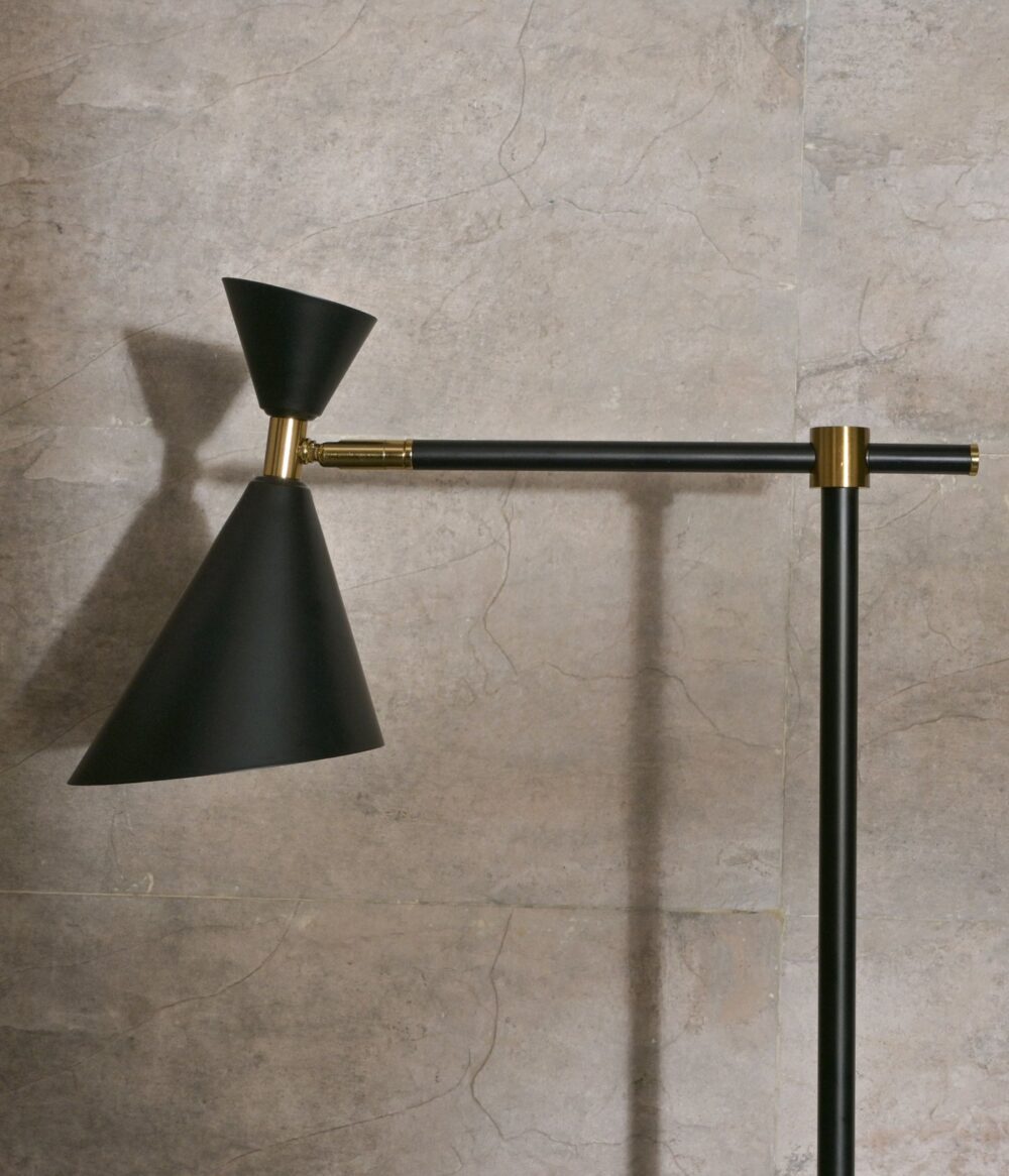 Noir Axis Cone Floor Lamp - Image 4
