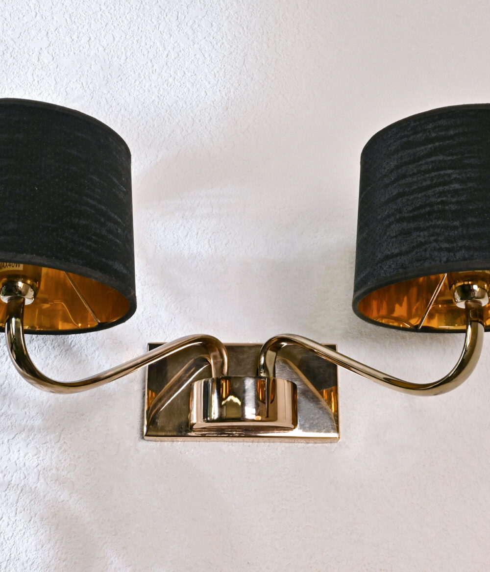 Noir Axis Double Arm Wall Lamp - Image 6