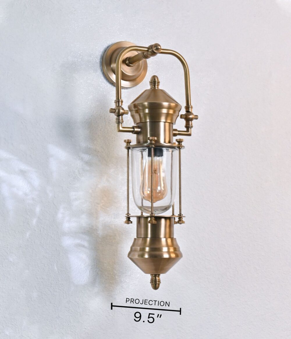 Industrial Steampunk Wall Light - Image 4