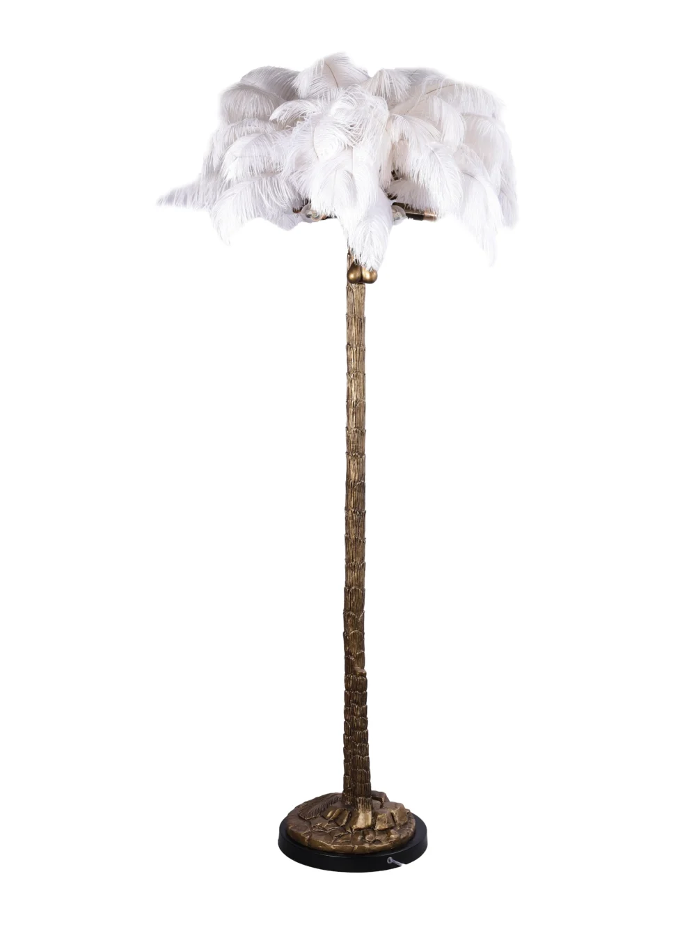 Luxury Feather Floor Lamp - Image 3