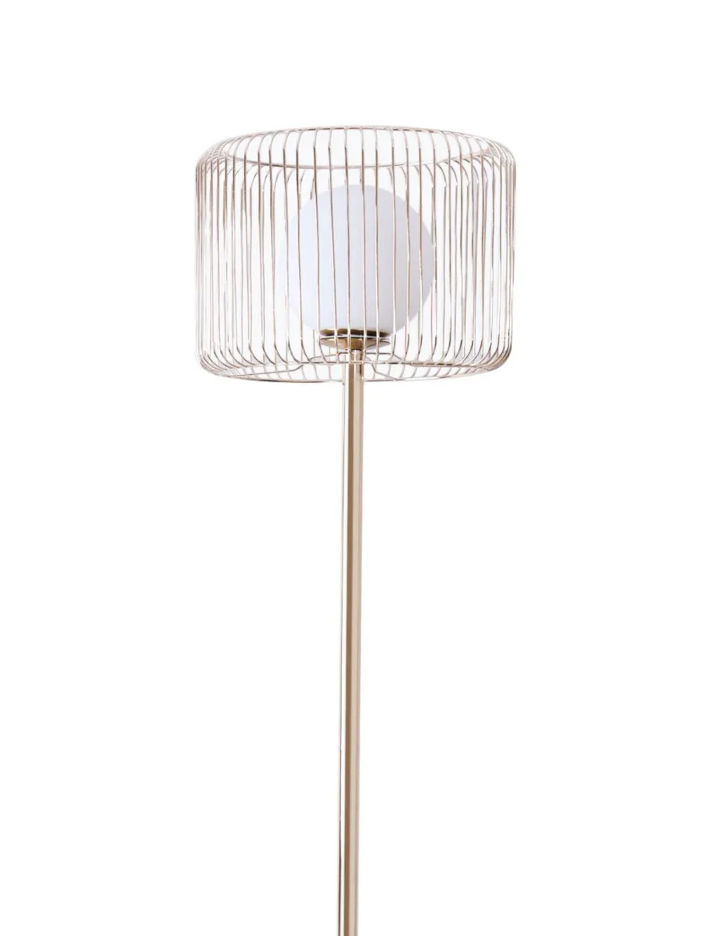 Modern Gold Globe Floor Lamp - Image 3