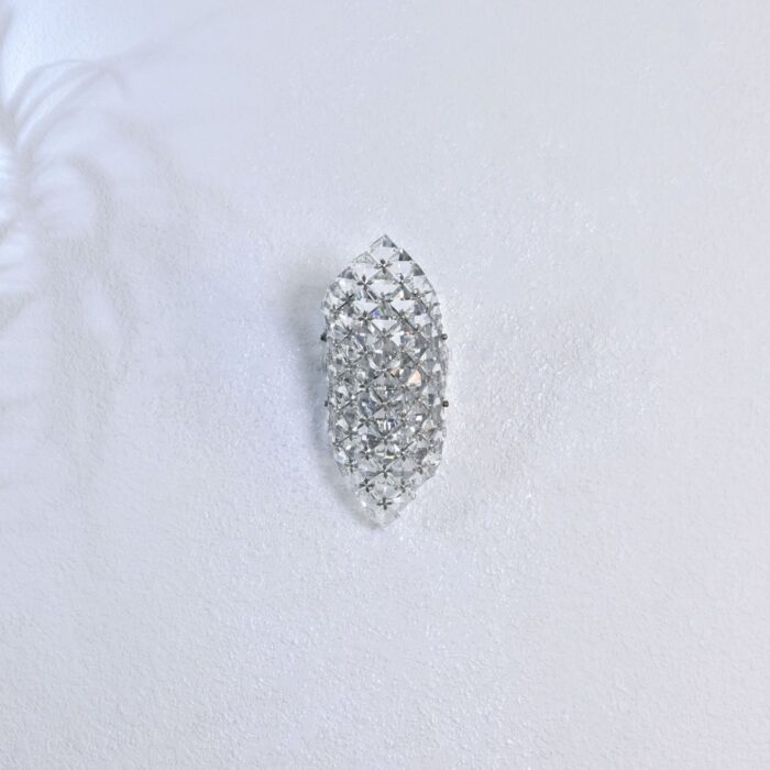 Luxury Crystal Wall Sconce Lamp – Modern LED Decorative Light Fixture for Living Room, Bedroom, Hallway, Hotel – Silver Finish, Elegant Wall Mount Lighting