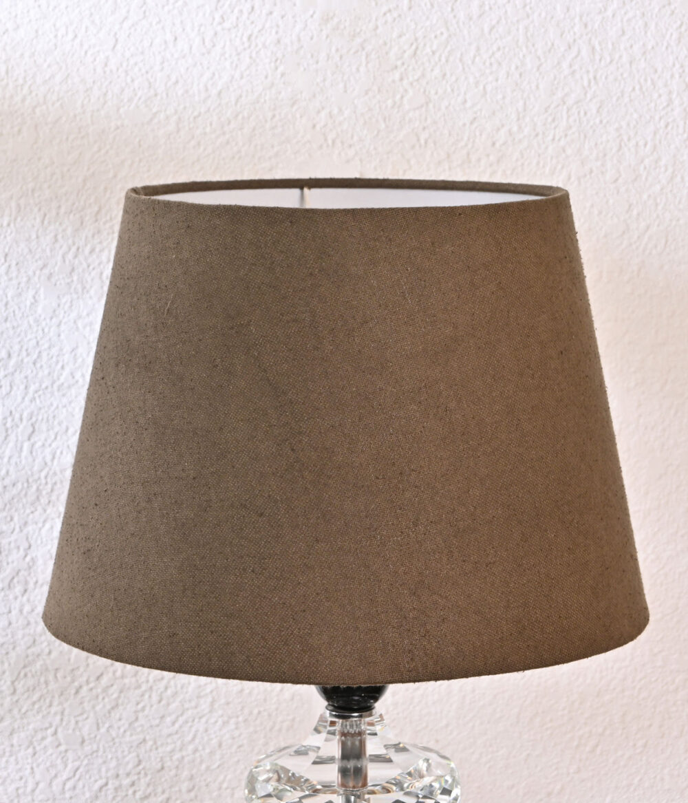 Modern Crystal Table Lamp with Black Shade – Elegant Home Decor & Bedroom Lighting - Image 4